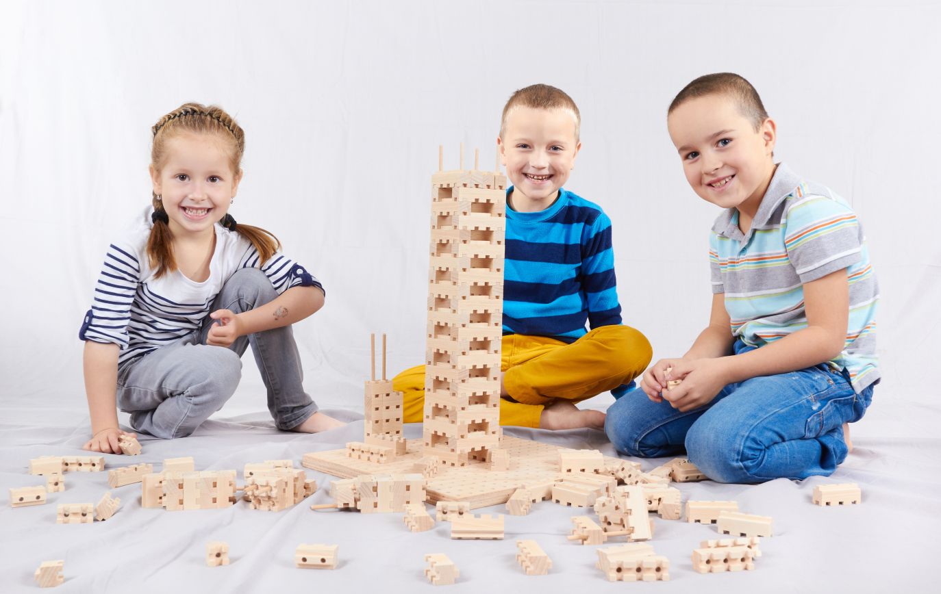 Steckbausteine KIGA, 191-teilig, Eduplay