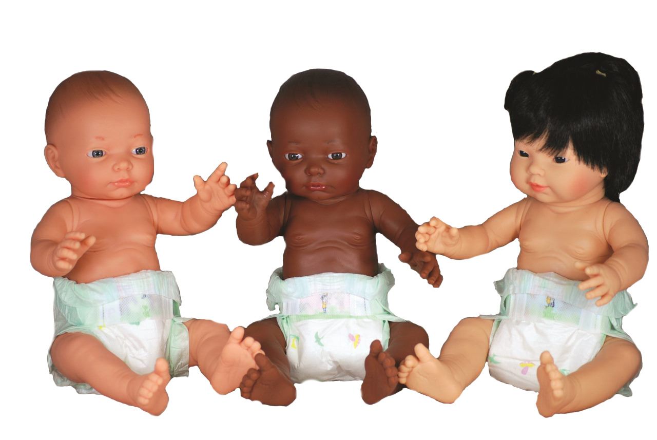 Babypuppen Mädchen, 3er Set - M&H