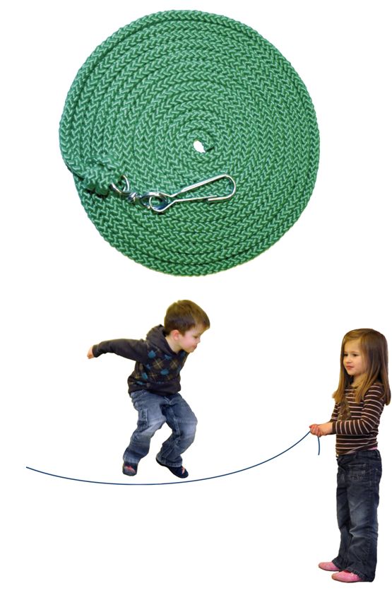 Schwungseil mit Karabiner, Länge 5 m - Eduplay