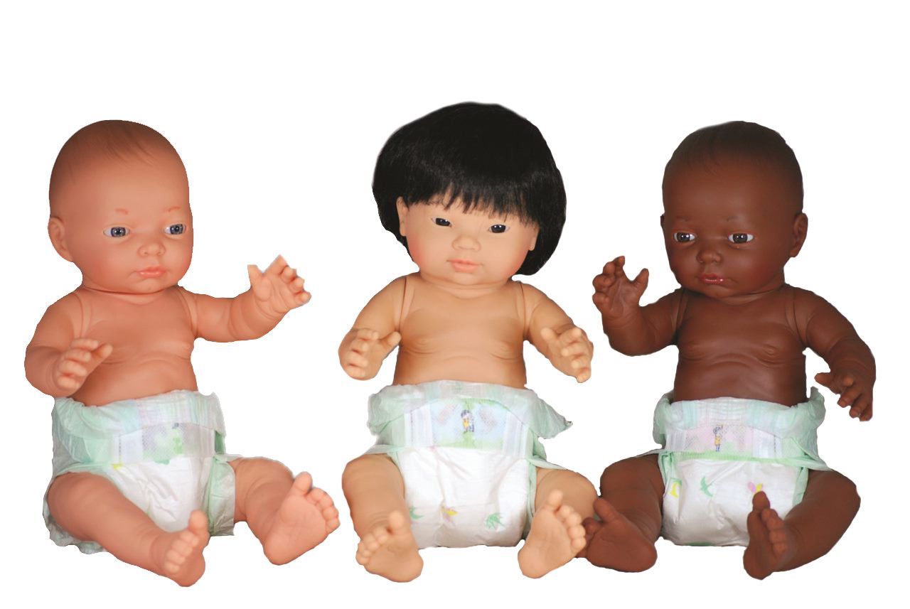 Babypuppen Jungen, 3er Set - M&H