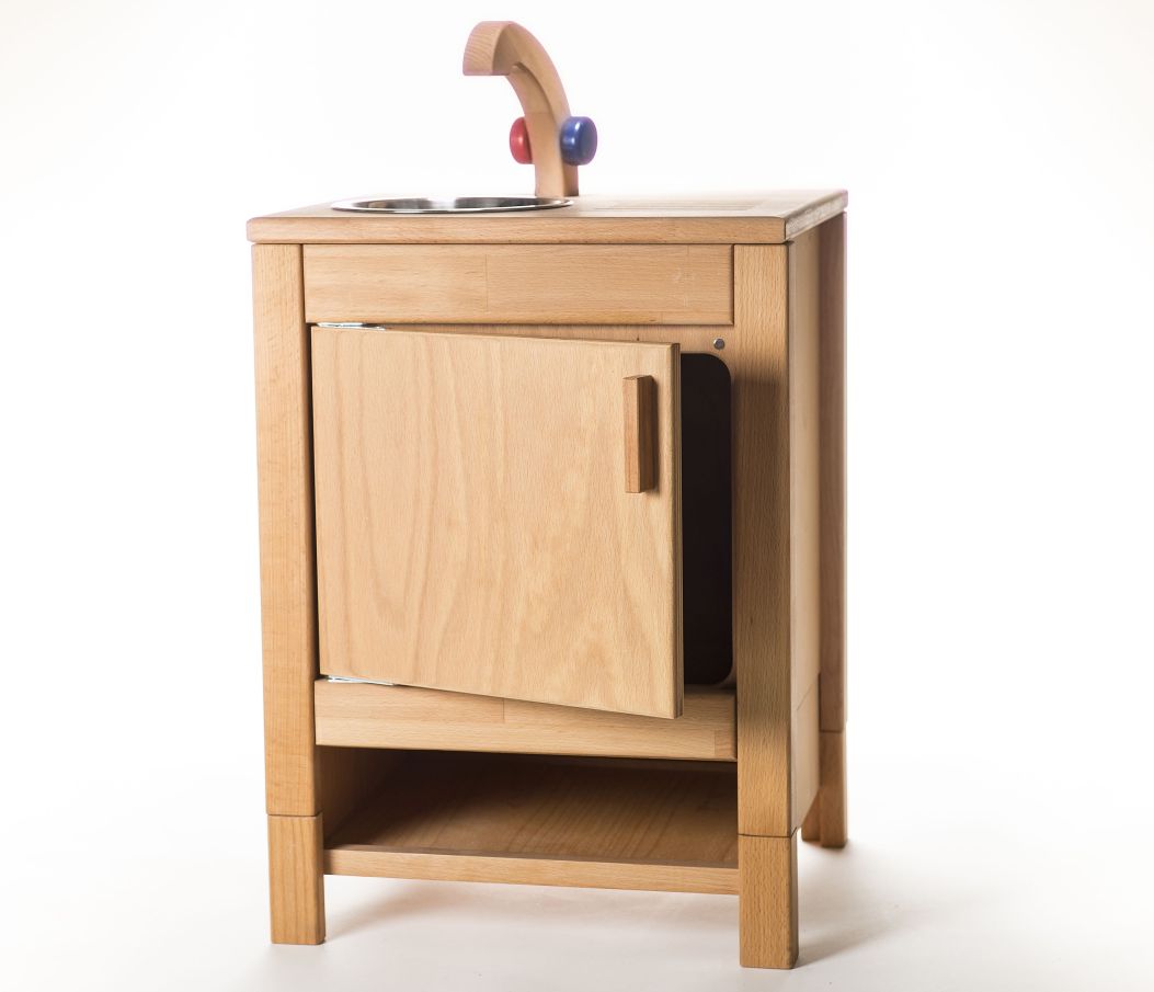 Kinderküche "Spüle", Höhe 55,5/70 cm - M&H