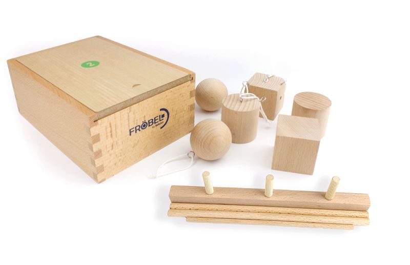 Fröbel Set 1 - Spielgabe 1 und 2