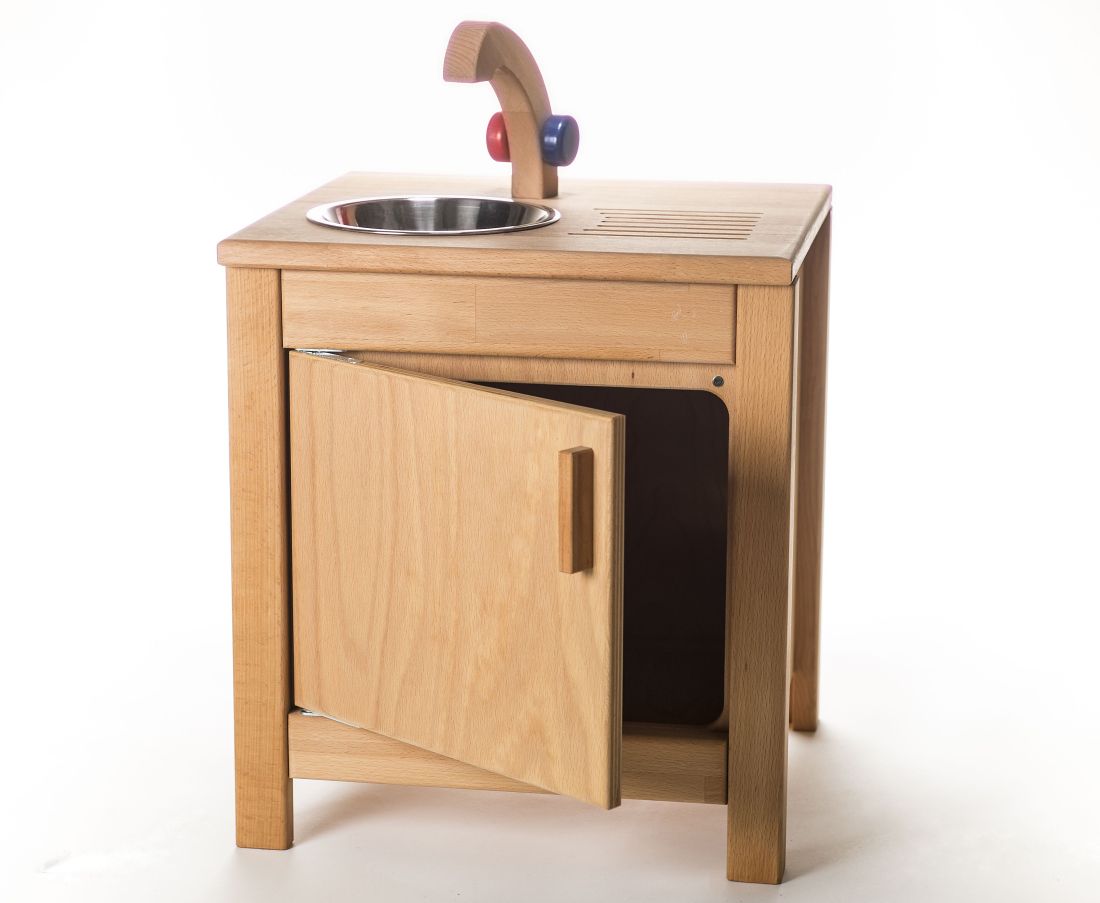 Kinderküche "Spüle", Höhe 45,5/60 cm - M&H