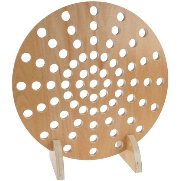 Runder Lochrahmen für Acryl-Zylinder und Leuchtkübel