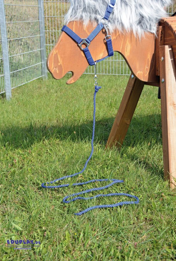 Pferde-Führstrick mit Karabiner  2,5 m