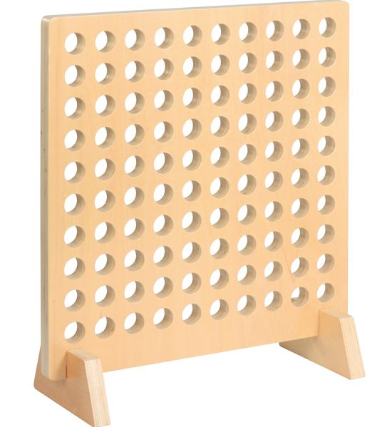 Quadratischer Lochrahmen für Acryl-Zylinder