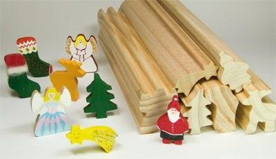 Profilholz Weihnachten, 6 Motive Profilholz Weihnachten, 6 Motive