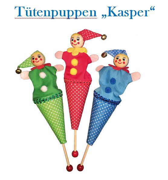 Tütenpuppe "Kasper"