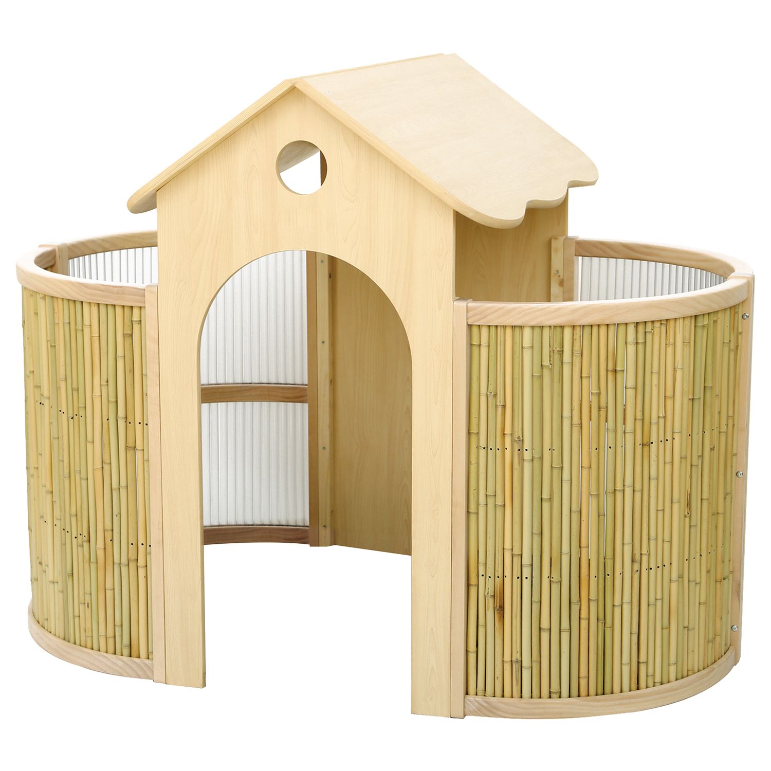 Indoor-Spielhaus mit Boden-Matratze