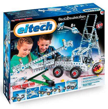Matallbaukasten C06 - Basisbaukasten 270 Teile - eitech