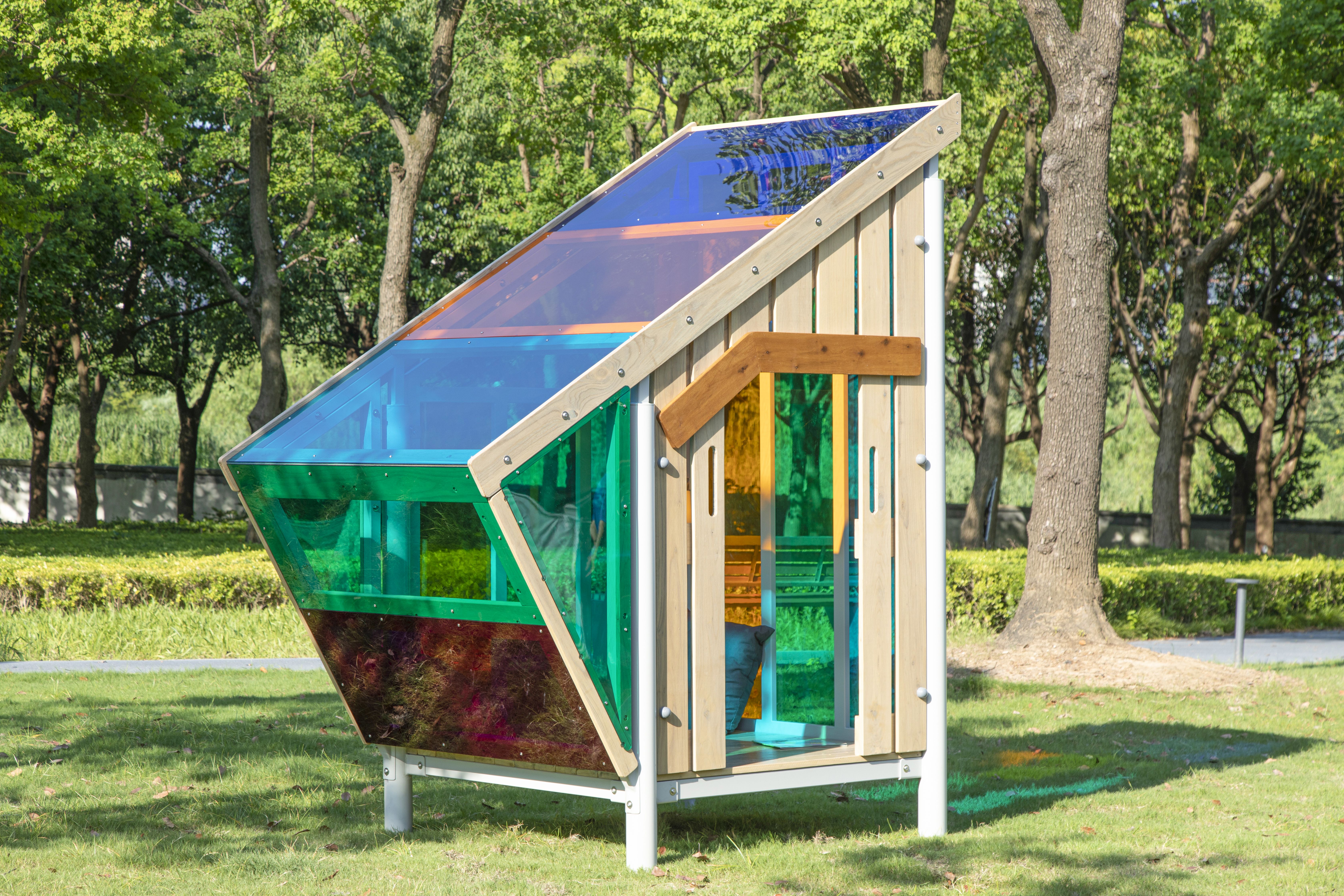 Outdoor-Farben-Haus