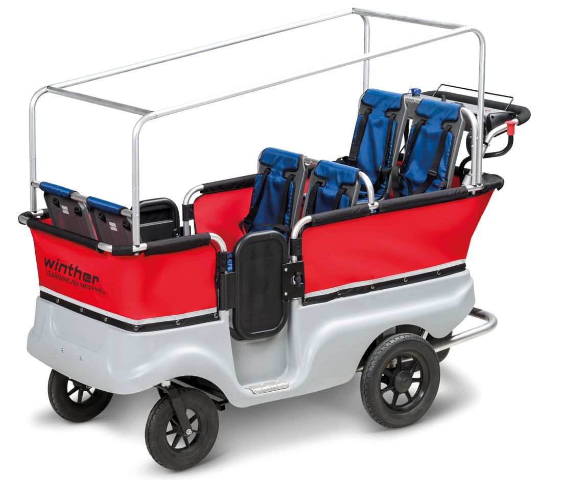 E-Turtle Kinderbus für 6 Kinder