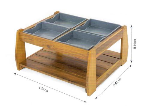 Kleiner Outdoor Sand- & Matschtisch