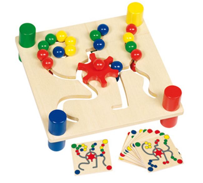 goki - Farbensortierspiel aus Holz