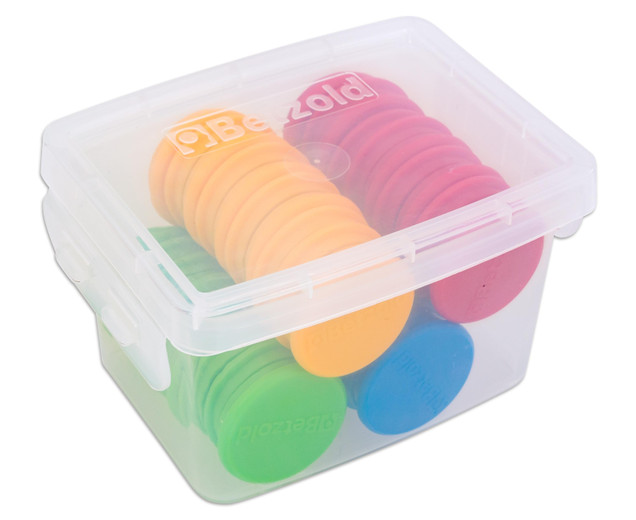 Greifmagnete 40 Stück in Kunststoffbox