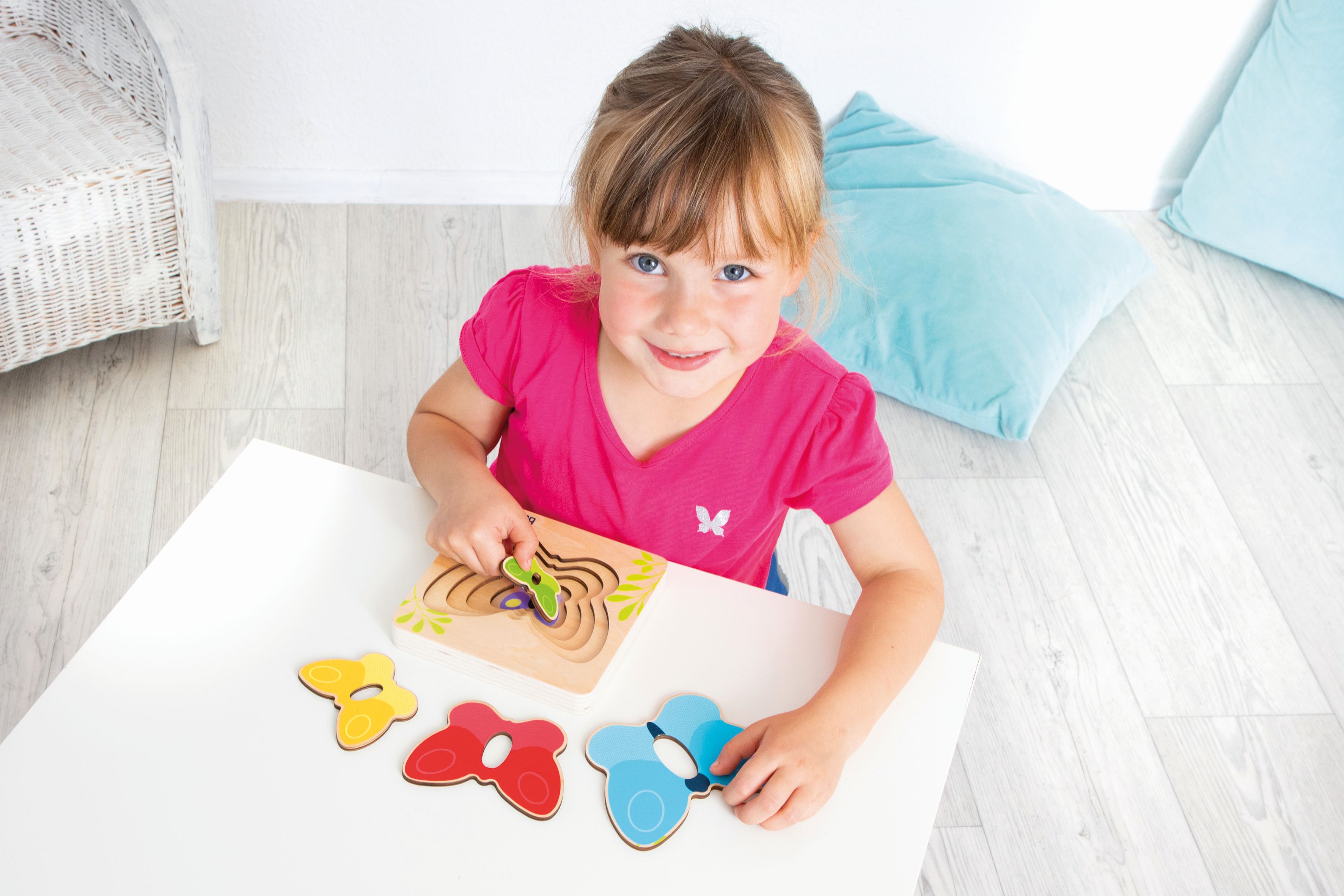 Lagen-Puzzle "Kleiner Schmetterling" - Beleduc