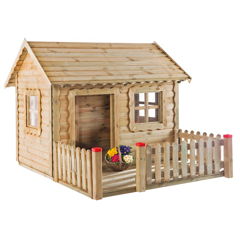 Spielhaus "Villa Kunderbunt" mit Veranda Spielhaus "Villa Kunderbunt" mit Veranda