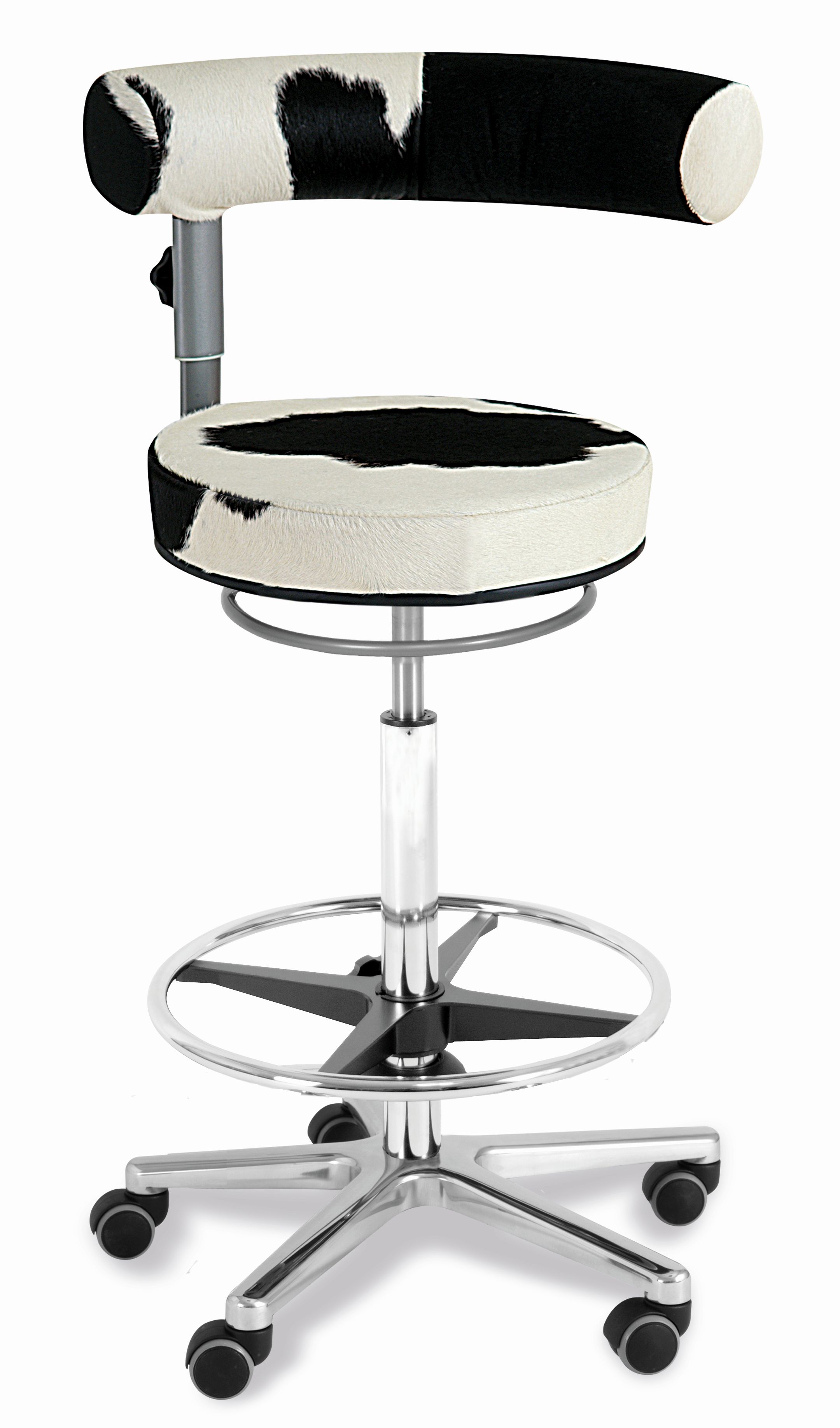 Sanus®-Gesundheitsstuhl Hochstuhl Leder, Lehne 360° schwenk- und höhenverstellbar (LH)  - Preise dieser Serie variieren -