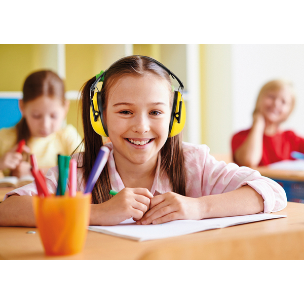Gehör-Schutz für Kinder Auris Plus, gelb