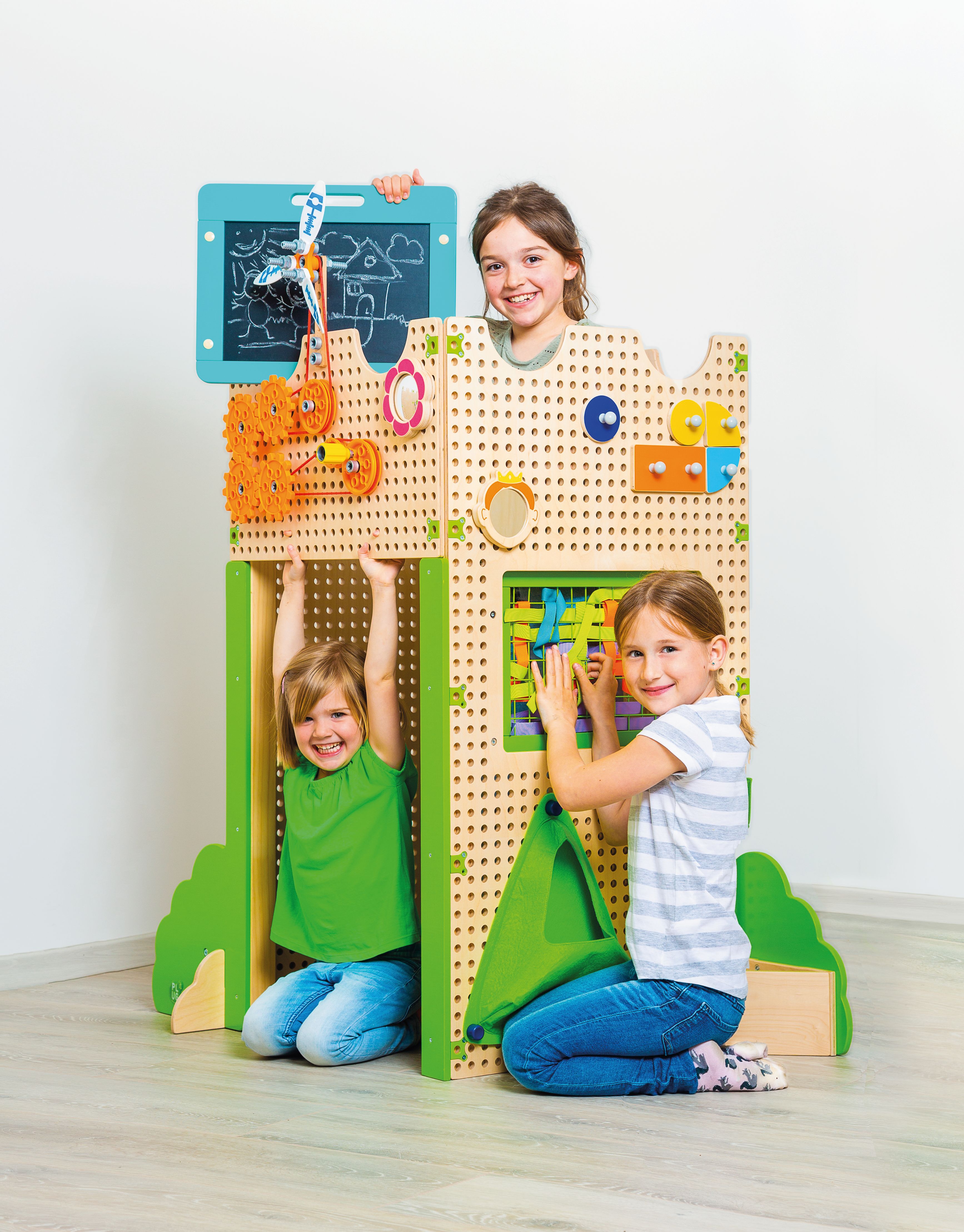 PLUG it "Activity-Spielhaus Set"