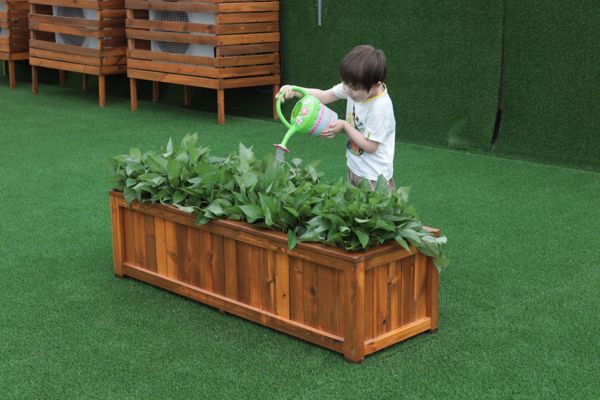 Hochbeet für die Kinderkrippe - Wisdom
