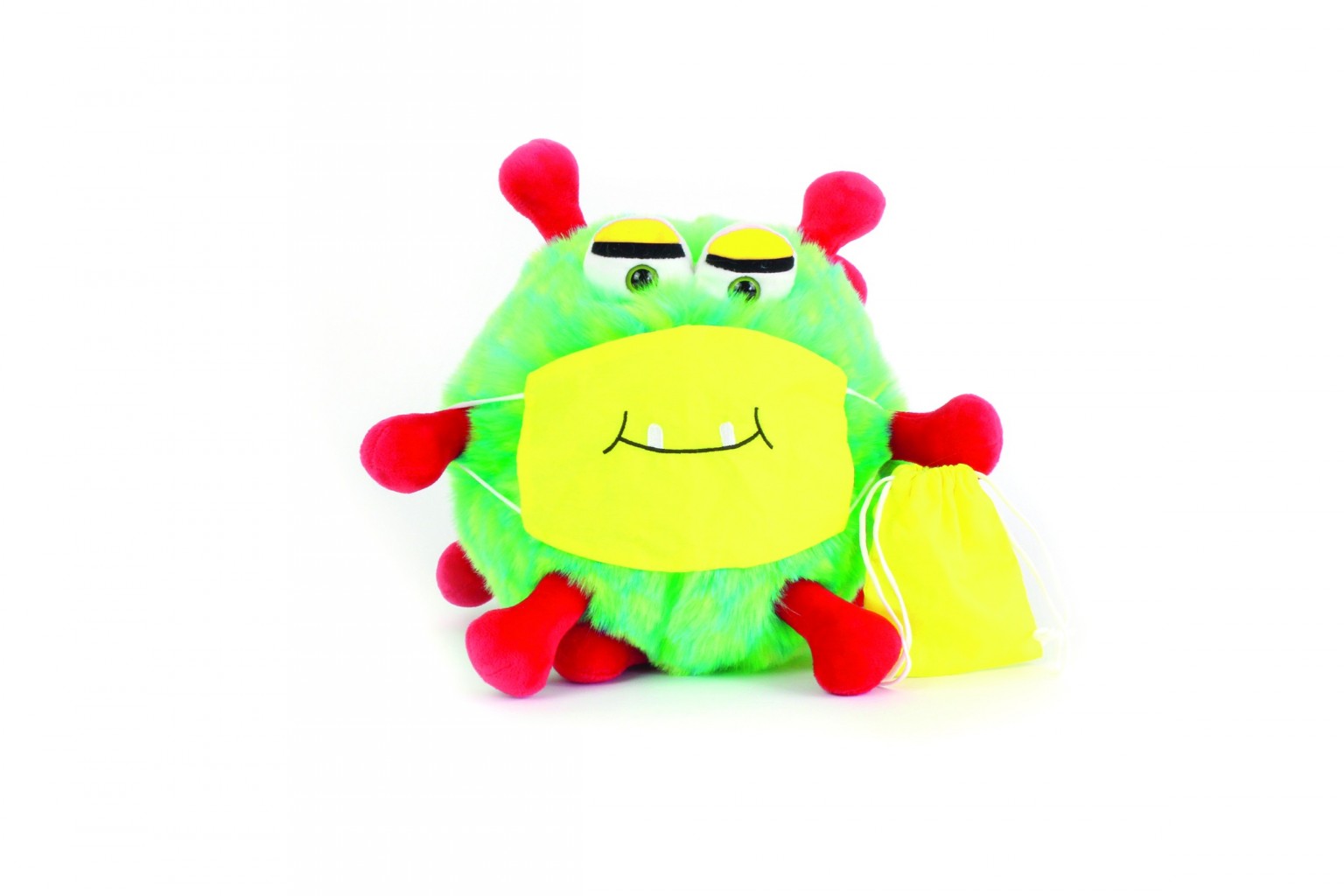 Geschichten-Handpuppe Virus Breezy, 3-tlg.