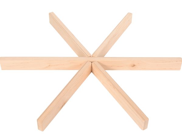 Trennkreuz für Leuchtkübel