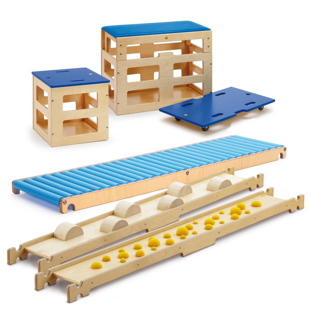 Balancierparcours Sportbox, 6-teilig