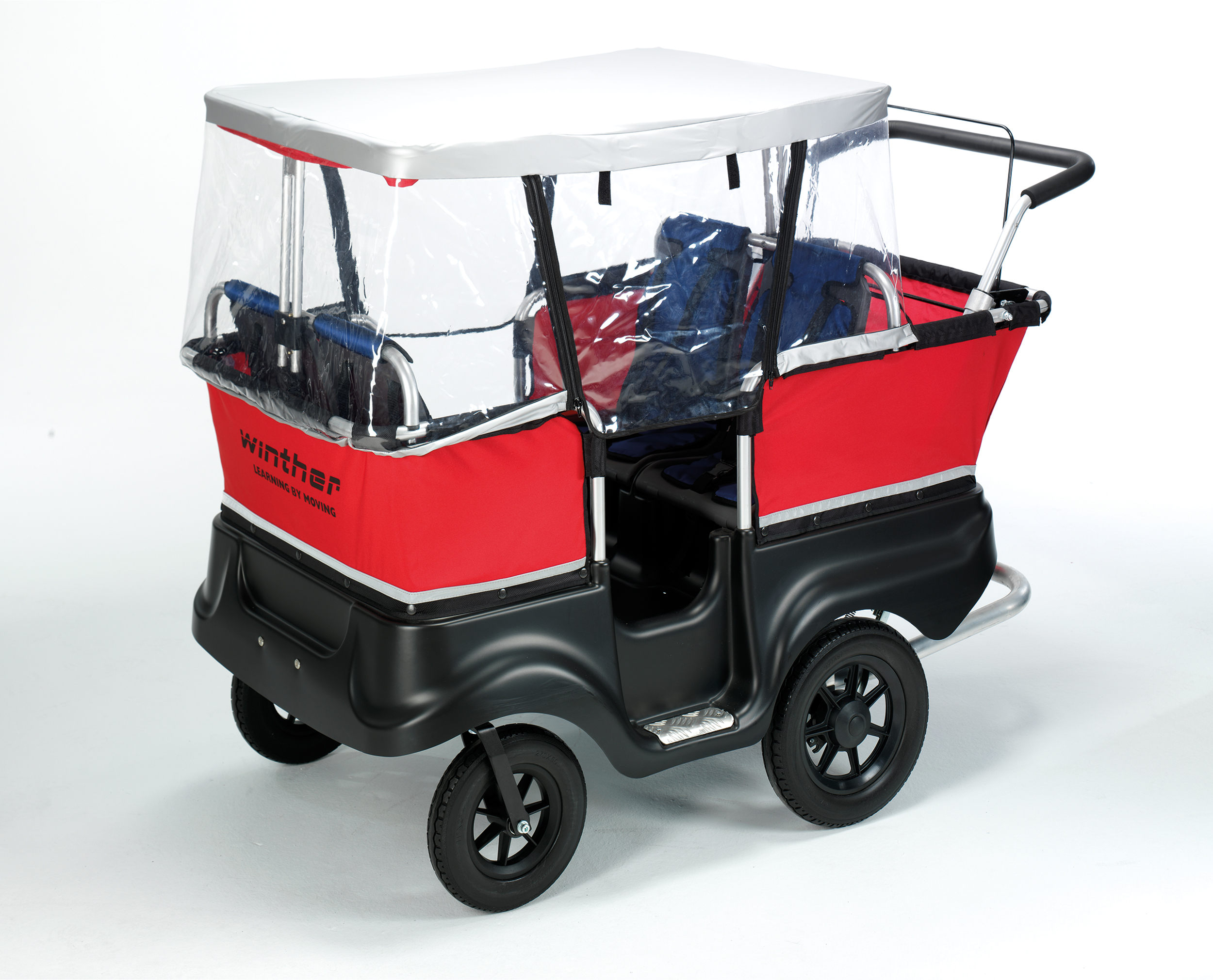 Regenschutz für Turtle Kinderbus 4-Sitzer 8900802 & 8901802 - Winther