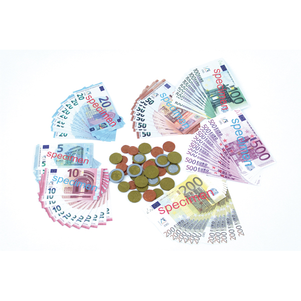 Spielgeld Euro, 144-teilig
