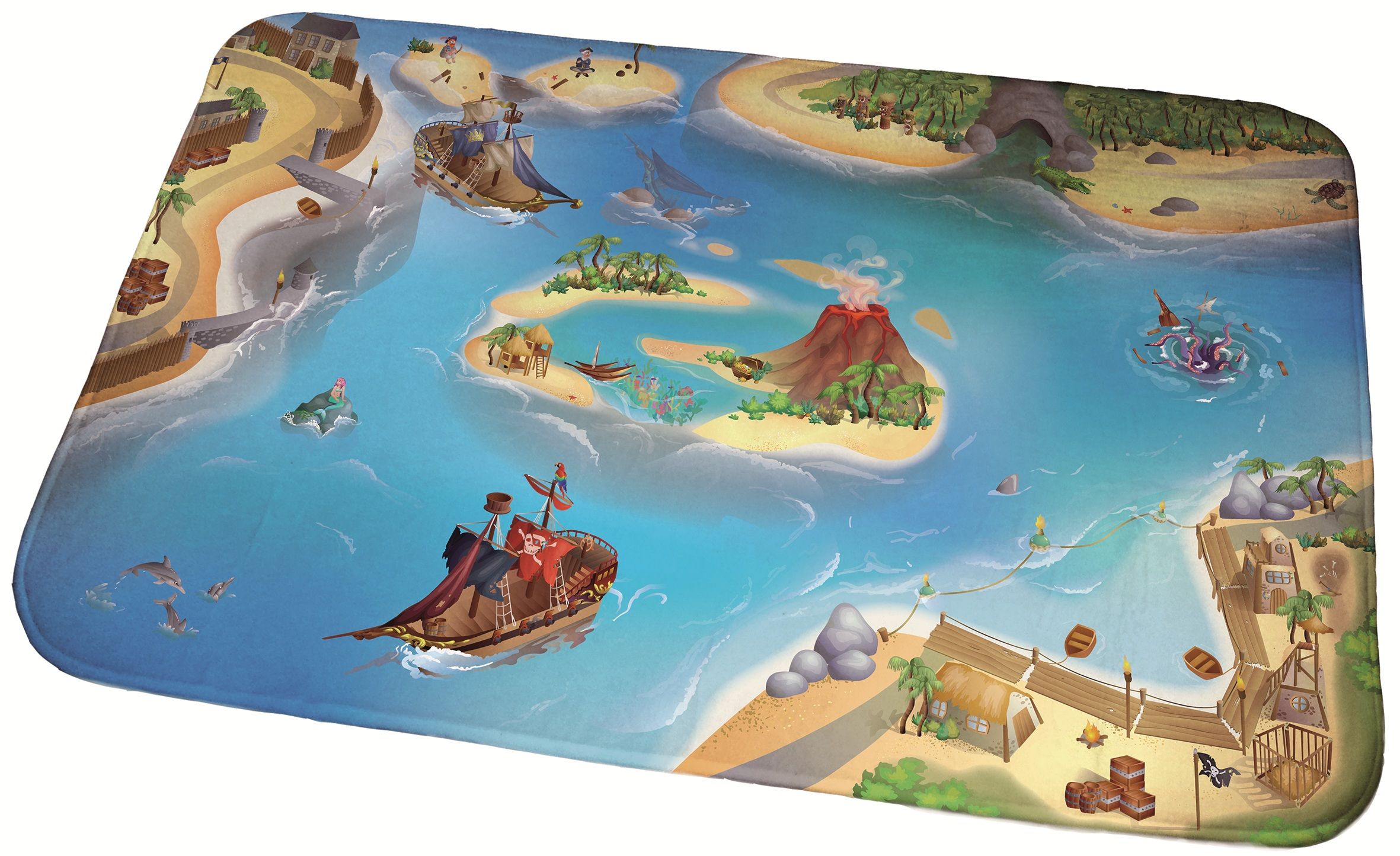 Spielteppich Soft - Piraten