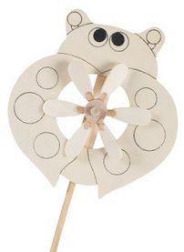 Windrad Marienkäfer