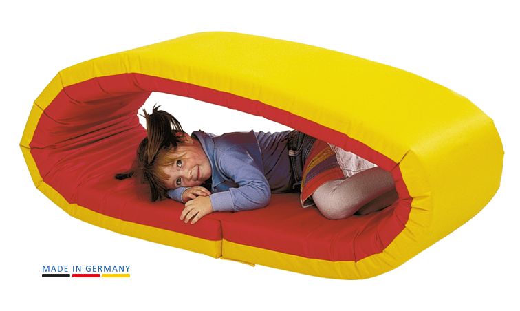 Krabbelwalze rot/gelb - Weichelt