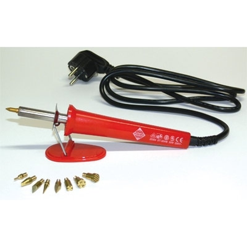 Brennkolben mit 9 Spitzen