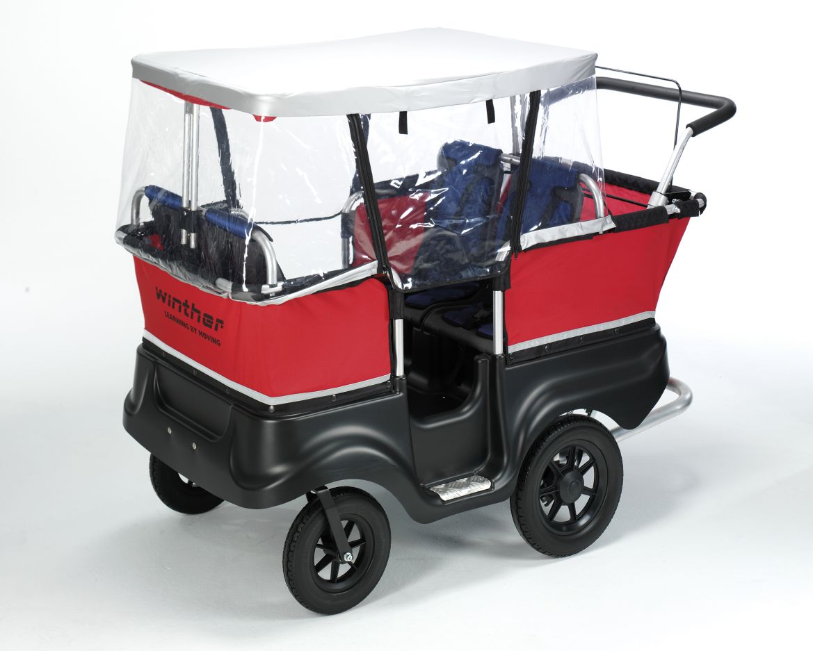 Regenschutz E-Turtle Kinderbus 4-Sitzer 8901802