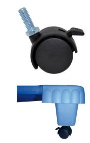 Rollensatz, 4er Set für Kinderliege