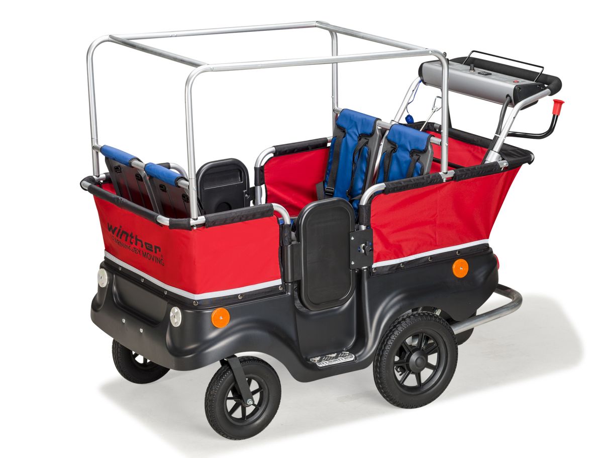 E-Turtle Kinderbus für 4 Kinder - Winther