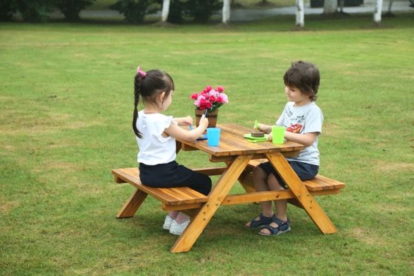 Outdoor-Kindersitzgruppe-Picknicktisch - Wisdom