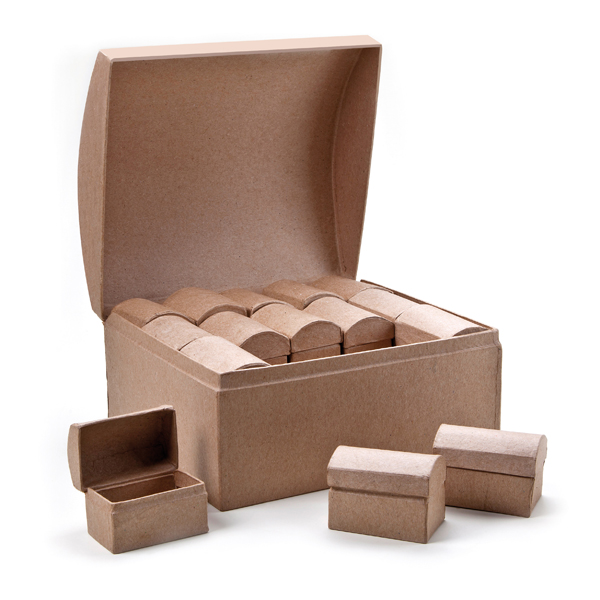 Karton-Schatztruhe 30 in 1 Set