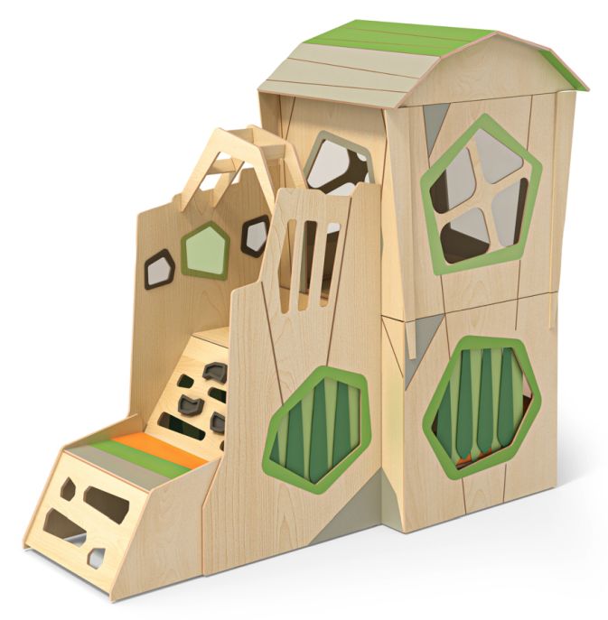 Spielhaus "Owlaf", 3er Kombi