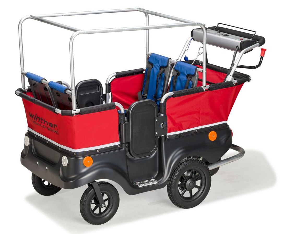 E-Turtle Kinderbus für 4 Kinder