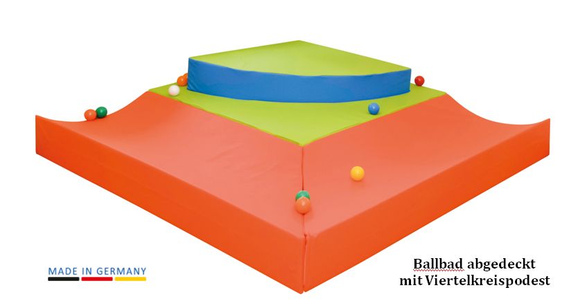 Babypool mit Kugellaufbahn, 4-teilig