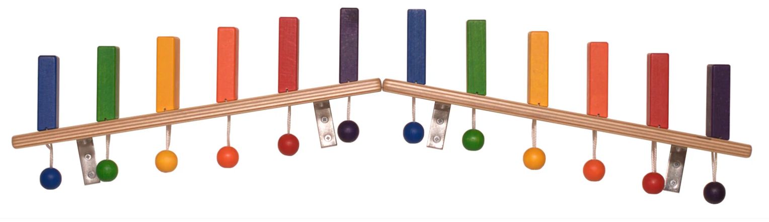 Wanddomino Auf & Ab, 2-teilig - Fridlin Wanddomino Auf & Ab, 2-teilig - Fridlin