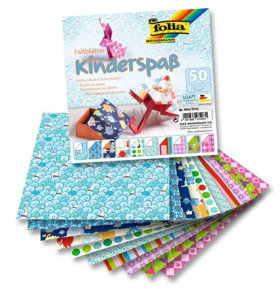 Faltblätter "Kinderspaß", 50 Blatt  80 g/m²