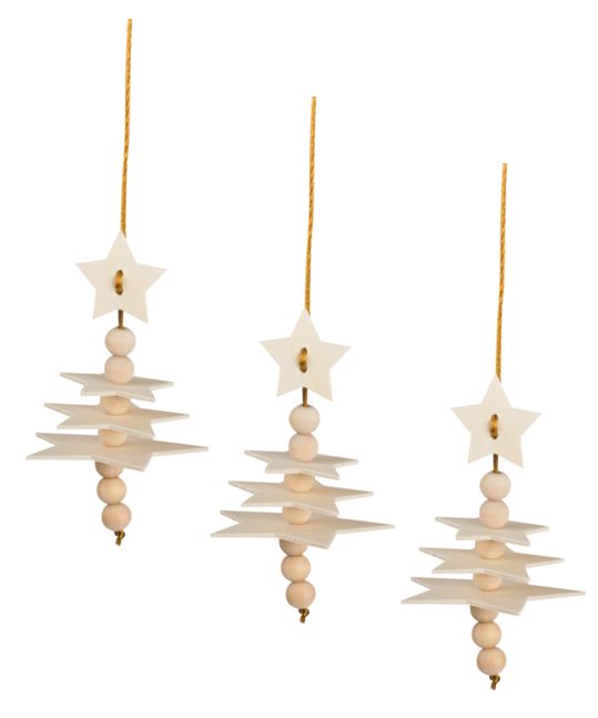 Anhänger "Sterne", 3er Set