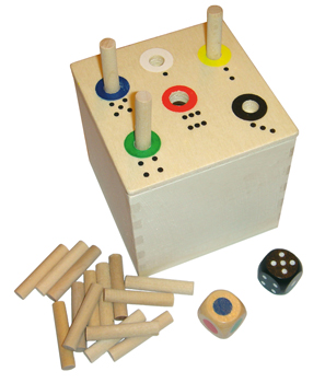 Würfelspiel "Ab in die Box"