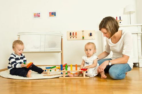 Standdomino 90°, 2er Set je 6 Steine - Fridlin