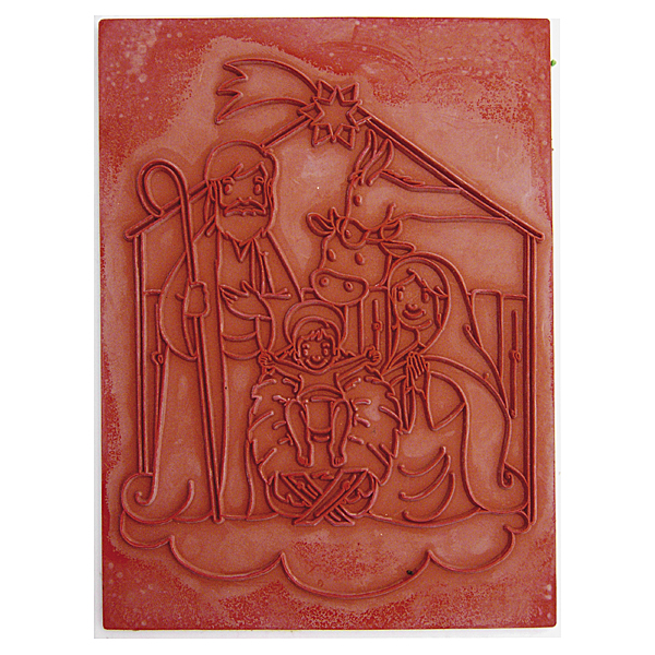 Megastempel Weihnachtskrippe