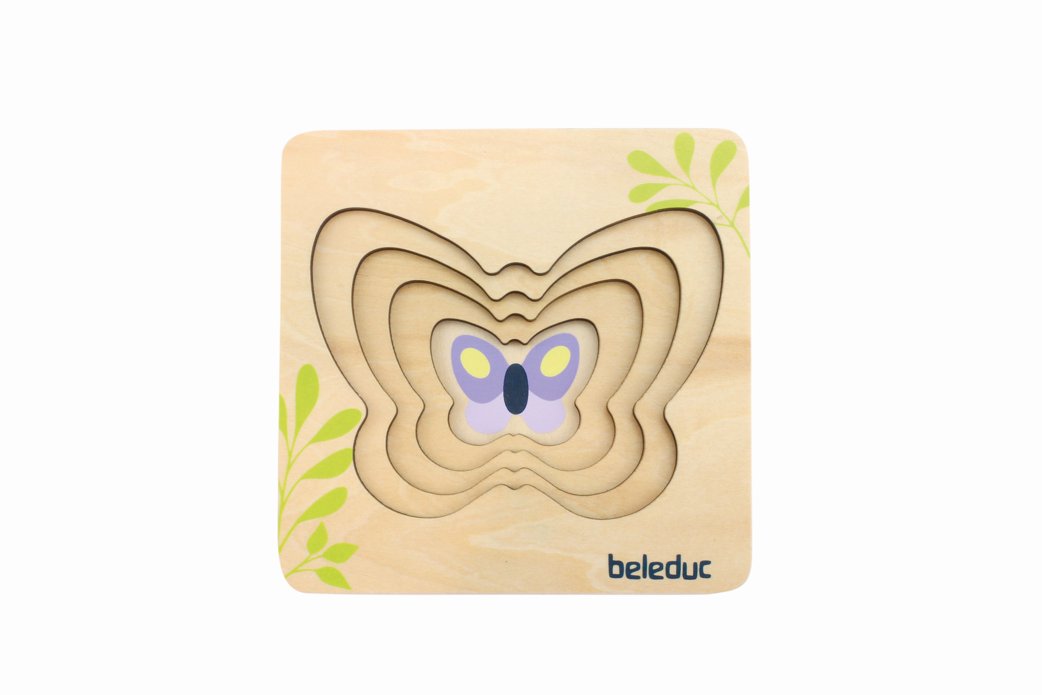 Lagen-Puzzle "Kleiner Schmetterling" - Beleduc