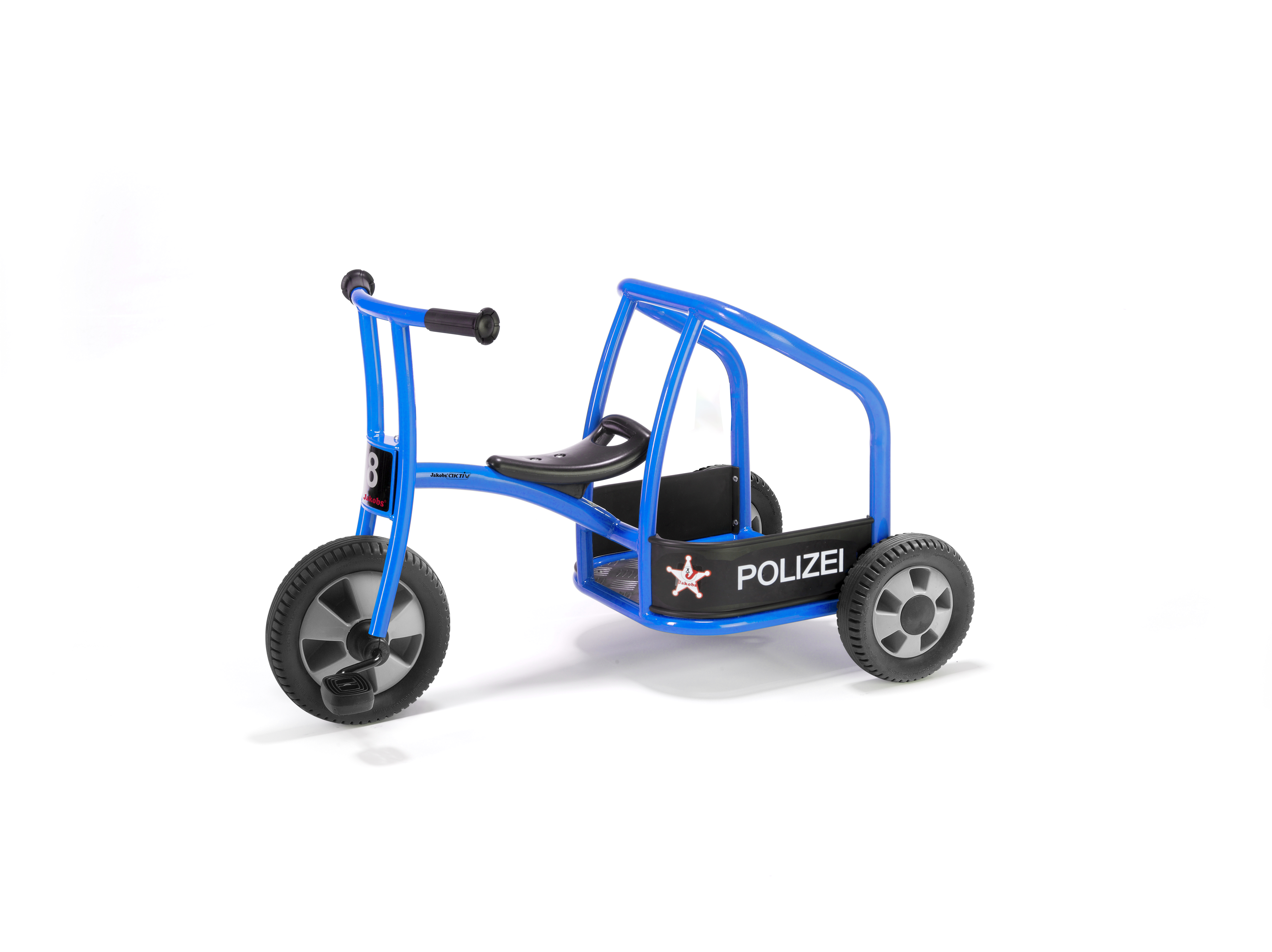Jakobs Dreirad Polizei aktiv